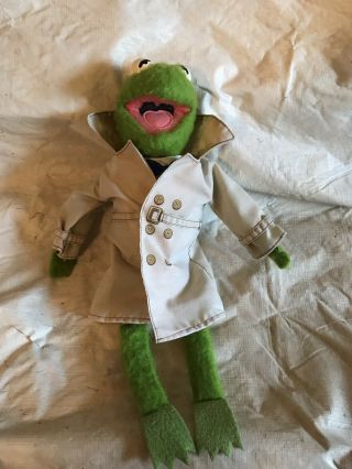 Vtg.  Kermit The Frog Plush 1981 Muppets Fisher - Price Jim Henson 857 - (106/