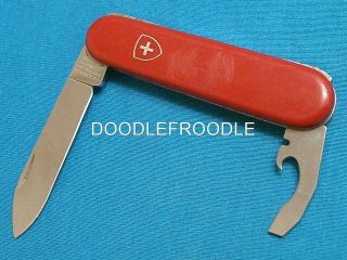 Vintage Victorinox Bantam Sak Swiss Army Knife Knives Pocket Folding Survival Ec