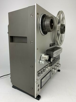 Teac X - 1000R Auto Reverse Reel to Reel Deck - RE - 1003S Take Up Reel Pro Serviced 10