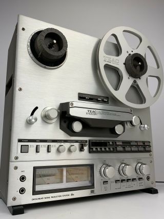 Teac X - 1000R Auto Reverse Reel to Reel Deck - RE - 1003S Take Up Reel Pro Serviced 7