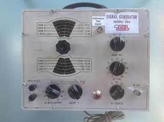 Vintage Eico Rf Signal Generator Model 324