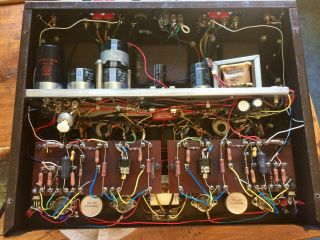 Harman Kardon Citation V 5 Tube Stereo Amplifier Rebuilt by Don Sachs Mcshane 7