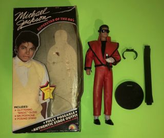 Vintage Michael Jackson Thriller Doll By Ljn 1984 Complete
