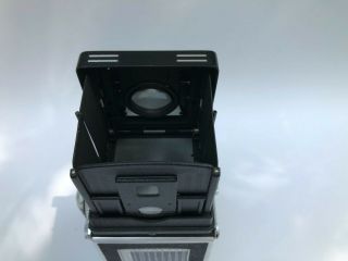 Rolleiflex 3.  5f TLR Camera Model 3 W/ Carl Zeiss f3.  5 Planar 75mm 8