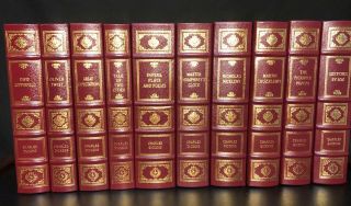 Complete Of Charles Dickens – Easton Press – Leatherbound - 21 Volumes