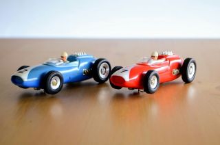 Vintage Marx Flyover Speedway Slot Car Set. 3