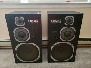 Legendary Yamaha Ns - 1000 Monitor Ns - 1000m Speakers Matched Pair Set