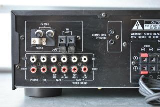 Vintage JVC RX - 212BK AM FM Stereo Receiver Amplifier Great Cond. 7