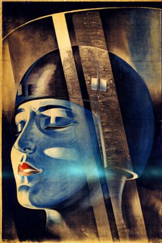 Fritz Lang Metropolis 1926 Movie Poster 24x36 Vintage Sci - Fi Futuristic