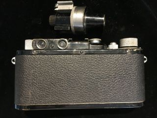 Leitz 1934 Leica I Camera 50mm Elmar Lens,  VIDOM Universal Range Finder 10