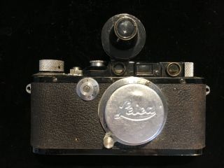 Leitz 1934 Leica I Camera 50mm Elmar Lens,  Vidom Universal Range Finder