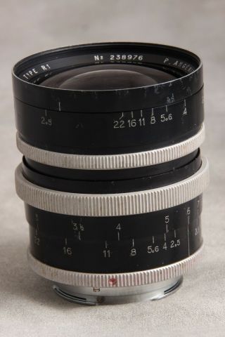 P Angenieux 35mm 2.  5 Retrofocus R1 For Exakta
