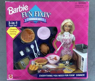 1995 Barbie Fun Fixin 