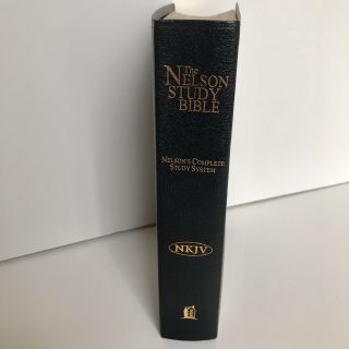 1997 The Nelson Study Bible Vtg Book King James Version NKJV Complete System 2