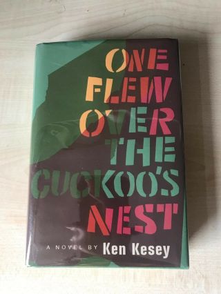 One Flew Over The Cuckoo’s Nest,  Ken Kesey,  1st Edition Signed By Author