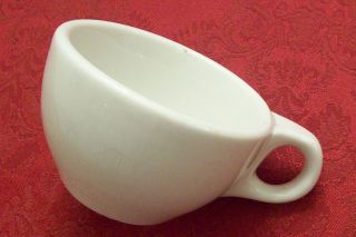 Vintage White Porcelain SHENANGO CHINA Coffee Cup RESTAURANT WARE Castle Pa 5