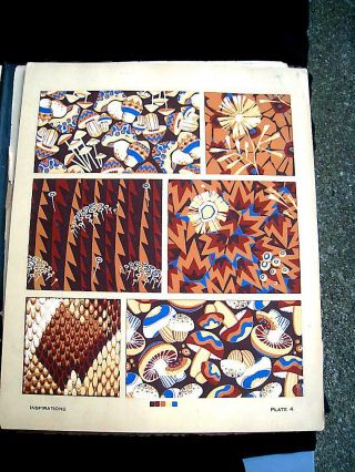Andre Durenceau Art Deco Pochoir Album INSPIRATIONS 1928 24 Plates MODERNISM 5
