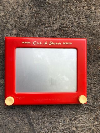 Vintage Ohio Art Etch A Sketch Magic Screen Toy Full Sized No 505