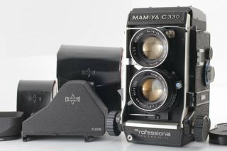 【exc 5 】mamiya C330 Pro Tlr Camera W/ Sekor 80mm F2.  8 Blue Etc From Japan 405