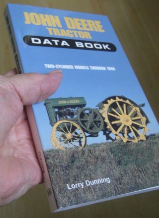 Vtg 1996 John Deere Tractor Data Book Lorry Dunning Models Thru 1960