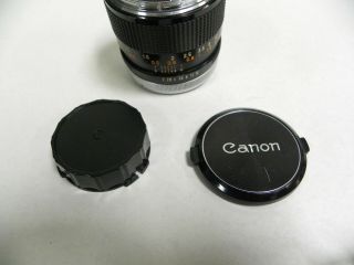 Vintage Canon FD 35mm F2 1:2 Camera Lens (A20) 2