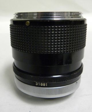Vintage Canon FD 35mm F2 1:2 Camera Lens (A20) 7