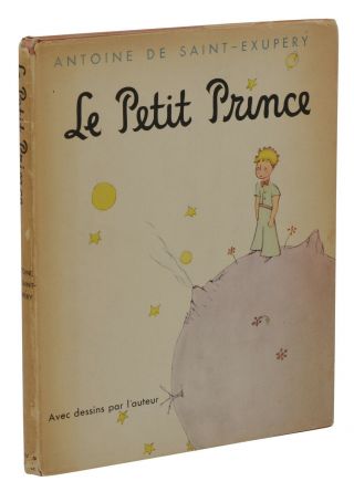 Le Petit Prince Antoine De Saint - Exupery First Edition 1st 1943 Little French