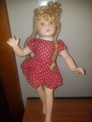 Vintage 20 " Unmarked Composition Mcguffey Ana Doll 1930 
