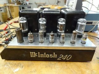Mcintosh Mc240 Stereo Power Amplifier