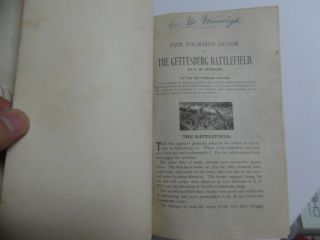 1880s - 1890s Gettysburg Battlefield Guides Booklets Bound Volume Luther Minnigh 4