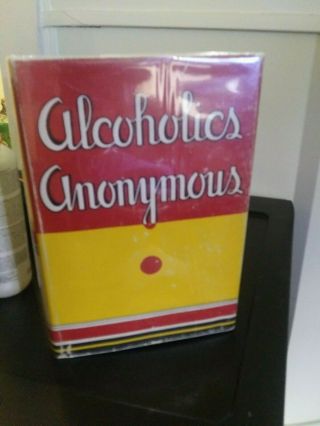 Alcoholics Anonymous AA Big Book 1st Edition 14th Printing - - WHAT A BEAUTY 3