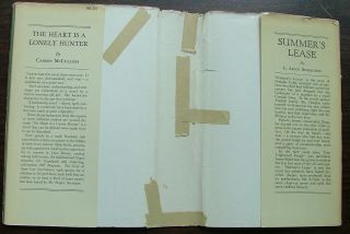 The Heart is a Lonely Hunter by Carson McCullers First Ed in Dj 1940 6