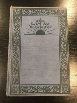 Napoleon Hill,  The Law Of Success In 16 Lessons 1st Edition 1st Printing 1928 3