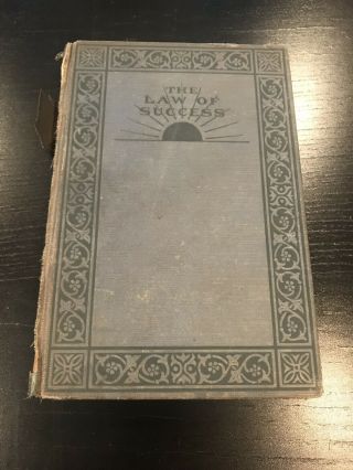 Napoleon Hill,  The Law Of Success In 16 Lessons 1st Edition 1st Printing 1928 8