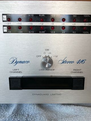 Dynaco Stereo 416 Amplifier 10