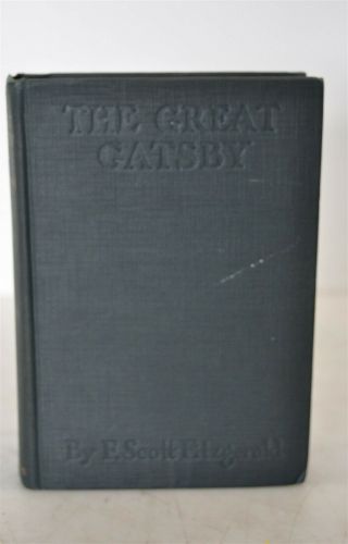 The Great Gatsby F.  Scott Fitzgerald 1st Edition/ Printing Scribners 1925 Books 5