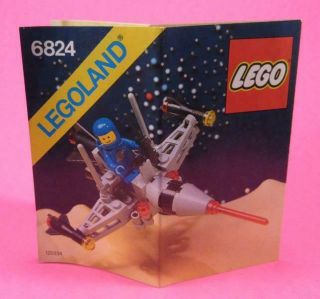 Vintage Lego Space Dart I Instructions 1984 Legoland Space System