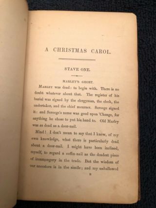 1843 First Edition Christmas Carol 4
