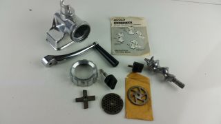 Vintage Rival Grind - O - Mat 303 Meat Grinder Food Chopper Replacement Parts