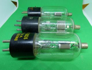 Vintage (3) Western Electric 3B24 Vacuum Tubes 4