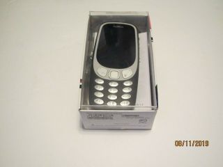 Nokia 3310 Cell Phone Cellphone - Charcoal 3g