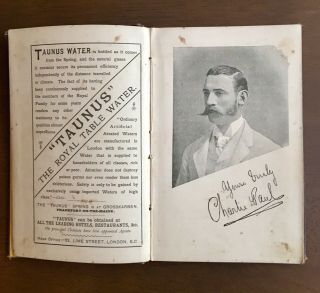 American And Other Drinks By Charlie Paul,  1887 2nd Edition. 3