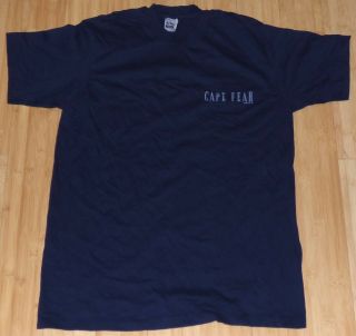 Cape Fear 1991 Vintage Large Movie T Shirt Robert De Niro Jessica Lange Rare