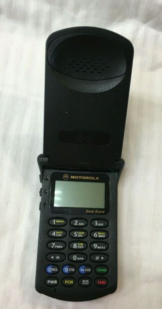 Vintage Motorola Startac Flip Phone St7868w