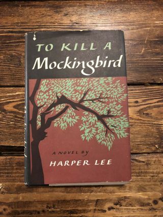 To Kill A Mockingbird Harper Lee 1960 First Edition Book Club Hardcover.  Signed