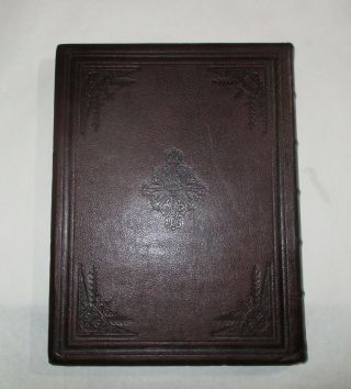 MILTON ' S PARADISE LOST VICTORIAN STYLE LEATHER FINE BINDING GUSTAVE DORE 2