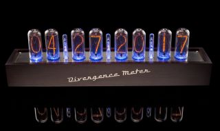 IN - 18 NIXIE Tubes Clock Extreme Large 8 Tubes Divergence Meter FAST delivery UPS 10