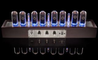 IN - 18 NIXIE Tubes Clock Extreme Large 8 Tubes Divergence Meter FAST delivery UPS 7