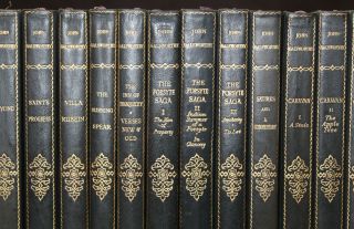 1927 The Of John Galsworthy 24 Volumes The Grove Edition Forsyte Saga