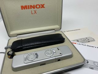 Minox Lx Spy Camera 8x11 Subminiature -